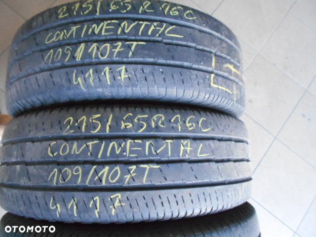 Opony 215/65r16c continental vanco 2 6,4mm lato komplet - 3