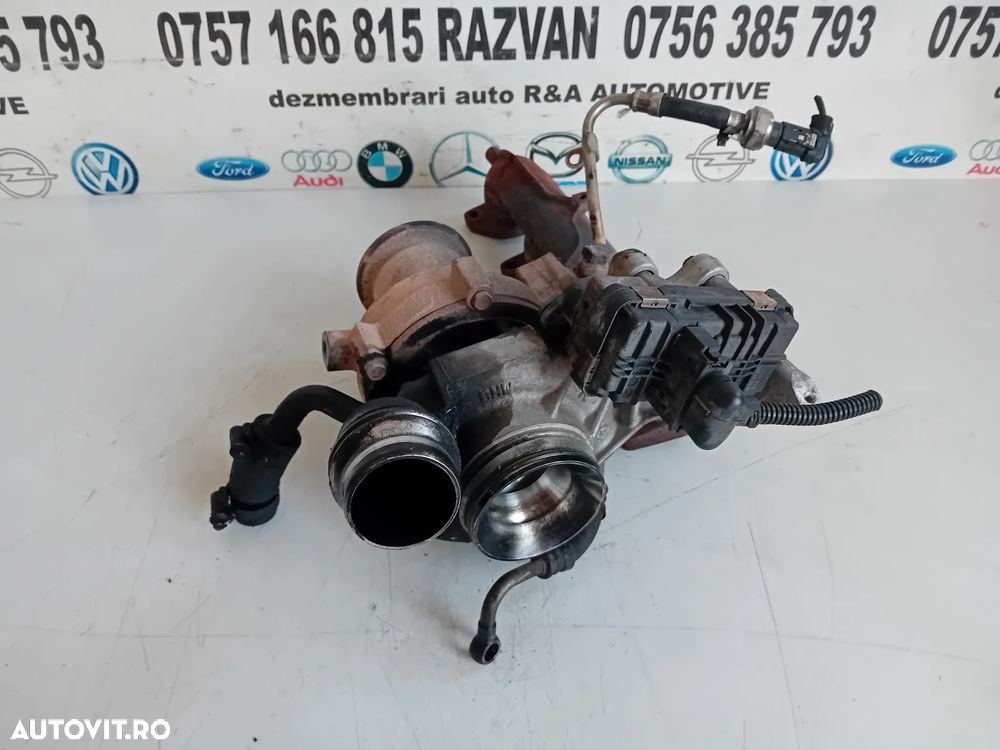 Turbo Turbina Bmw X3 F25 F30 F31 F20 F21 F10 F11 2.0 Diesel N47 184 CP Cod 8517452 - 3