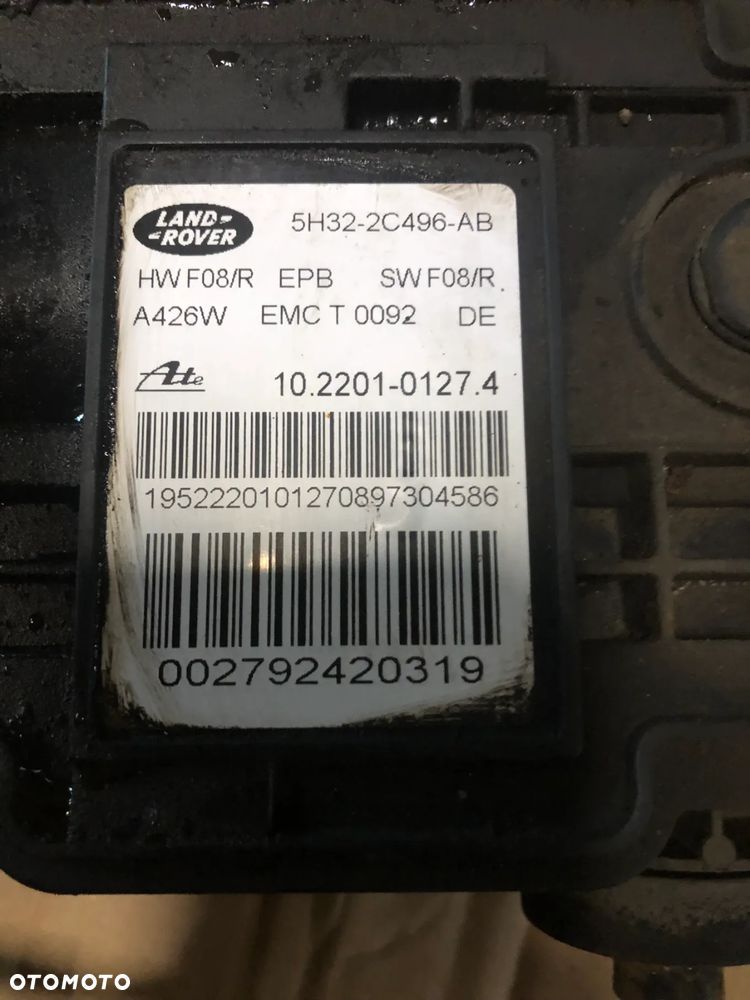 Hamulec ręczny Moduł hamulca ręcznego kompletny z linkami 5H32-2C496 Land Rover Discovery 3 III / Range Rover Sport L320 - 2