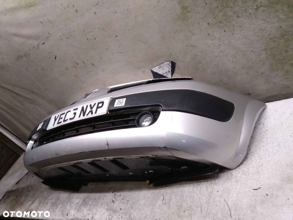 + ZDERZAK PRZÓD PRZEDNI DO RENAULT MEGANE II 2 MK2 TED69 SREBRNY HALOGENY - 3