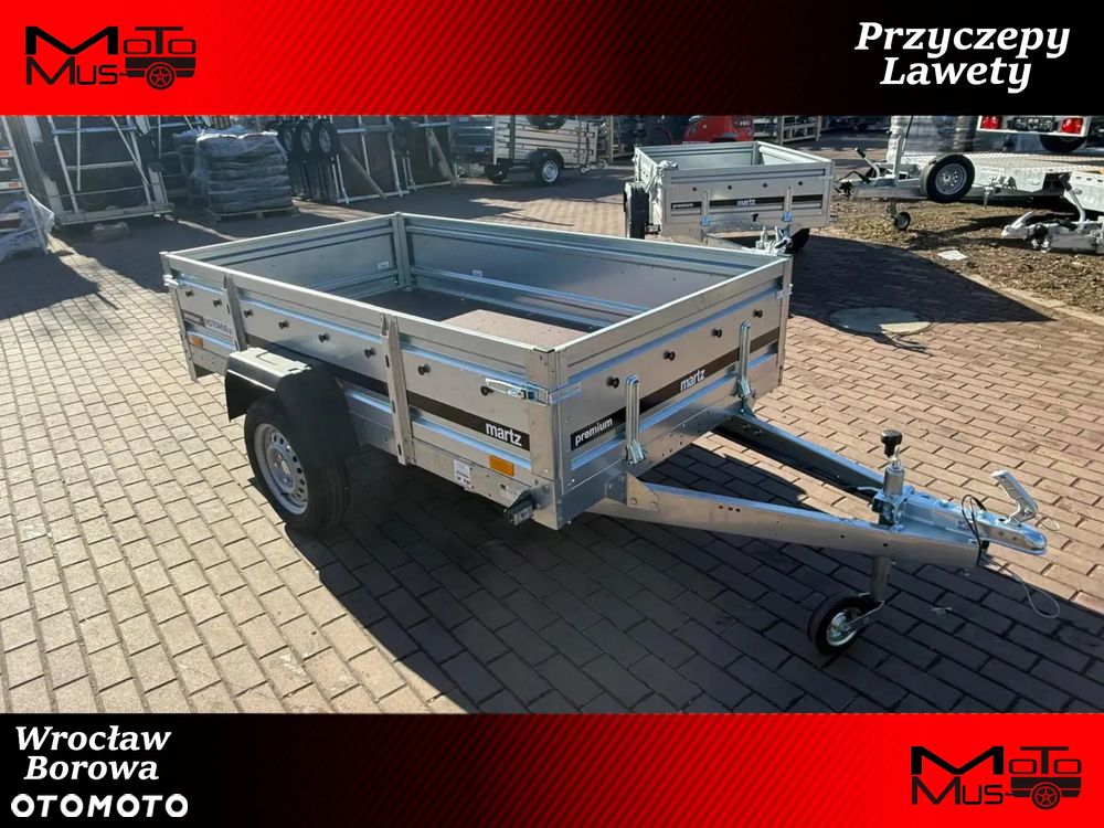 Martz Przyczepa Martz Premium 230x126x40cm 750 kg 1 oś dostawa pod dom MOTOMUS - 1