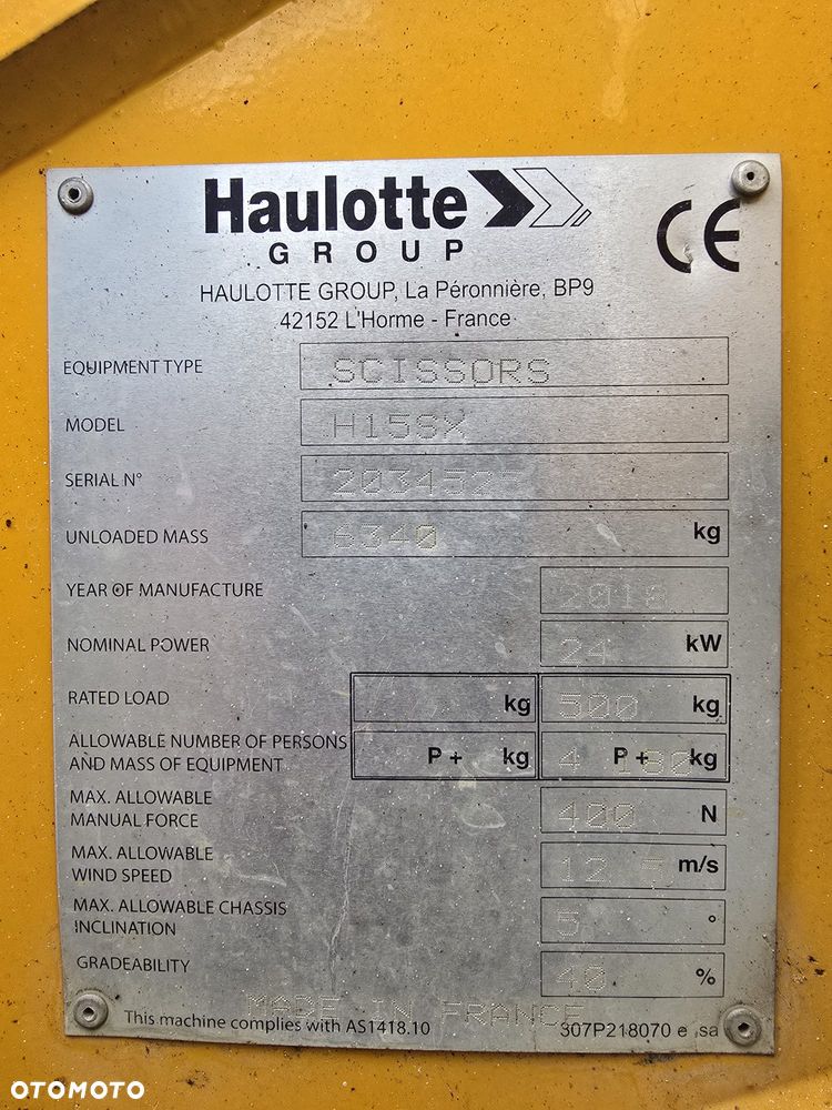 Haulotte H15SX - 2