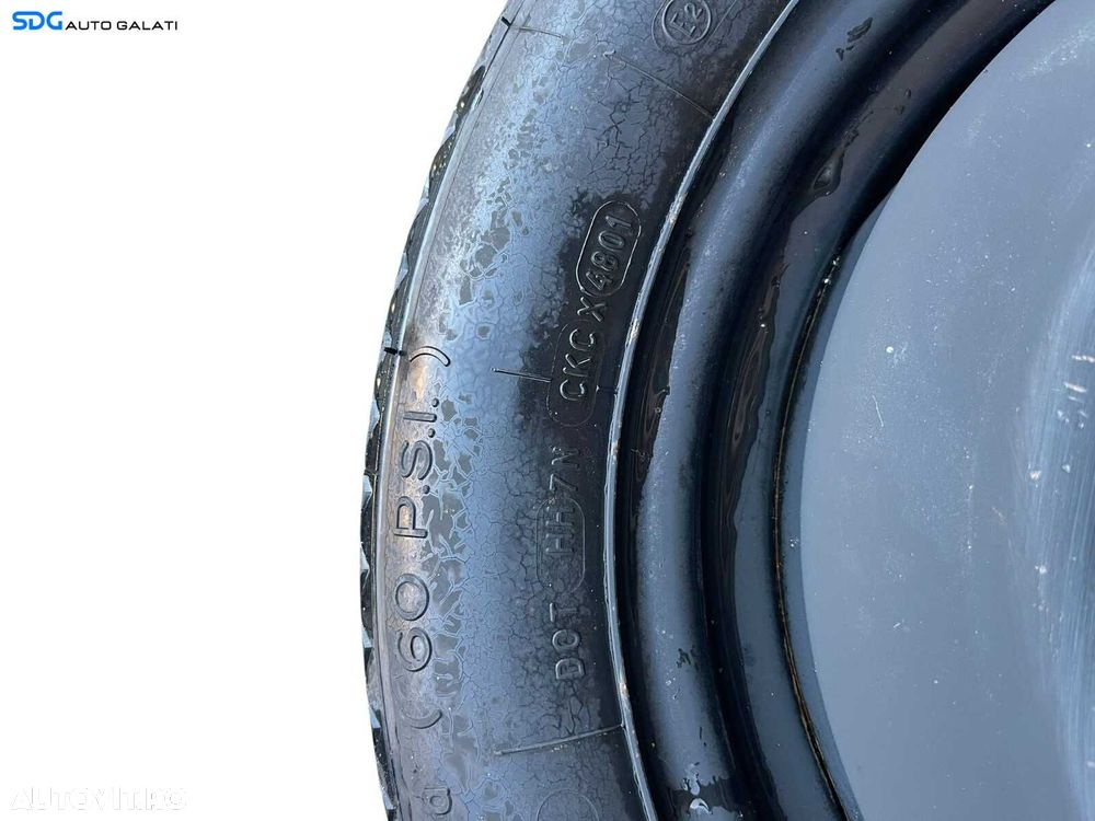 Janta Roata Rezerva Slim 31-2jx15h2x45 125 80 15 R15 4x100 Rover 200 25 45 MG ZR ZS 1995 - 2005 Cod RRC116520 [B4194] - 10