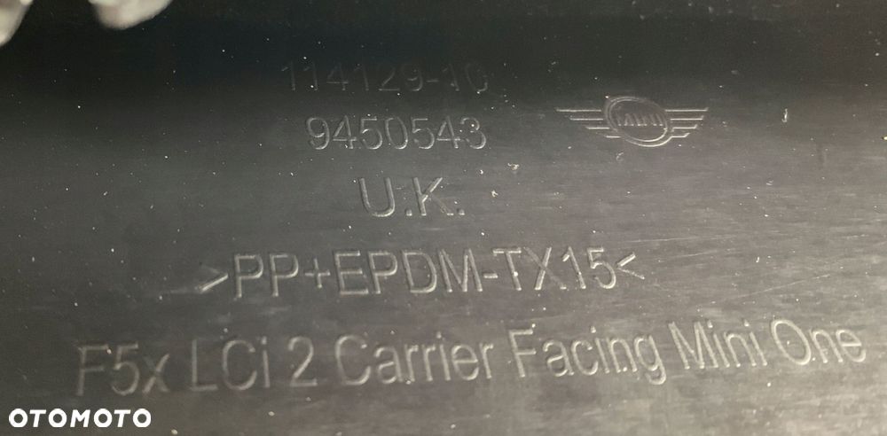 MINI F55 F56 DRUGI LIFT ZDERZAK PRZÓD 9450543 - 9