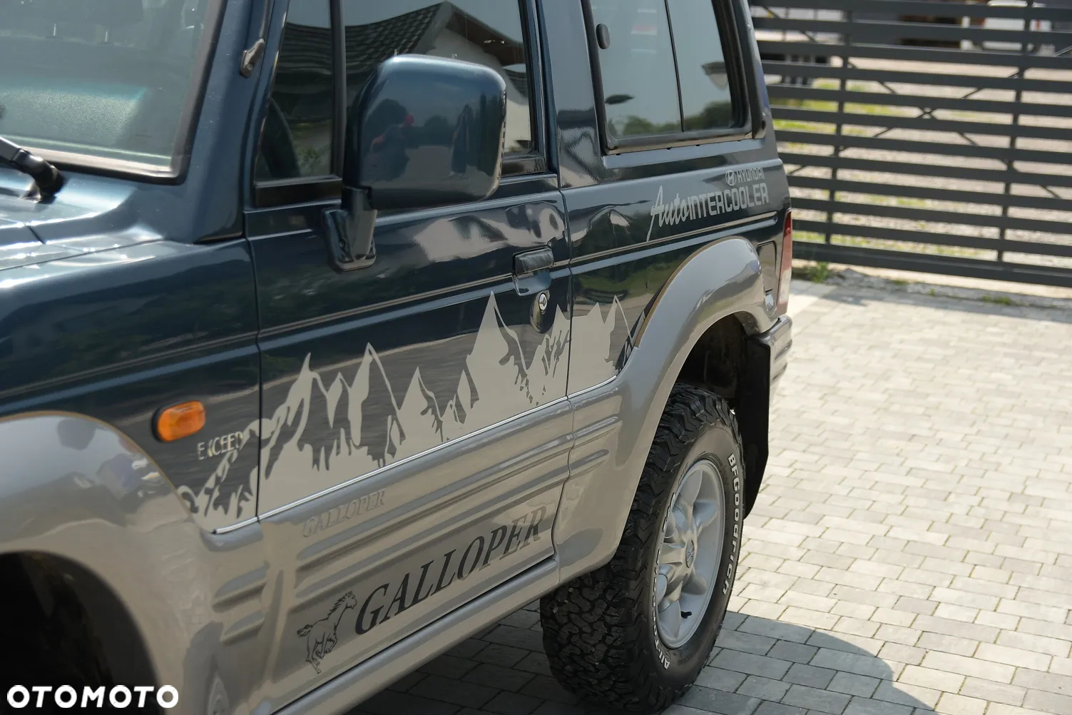 Hyundai Galloper SWB5 2.5 D intrcooler - 13