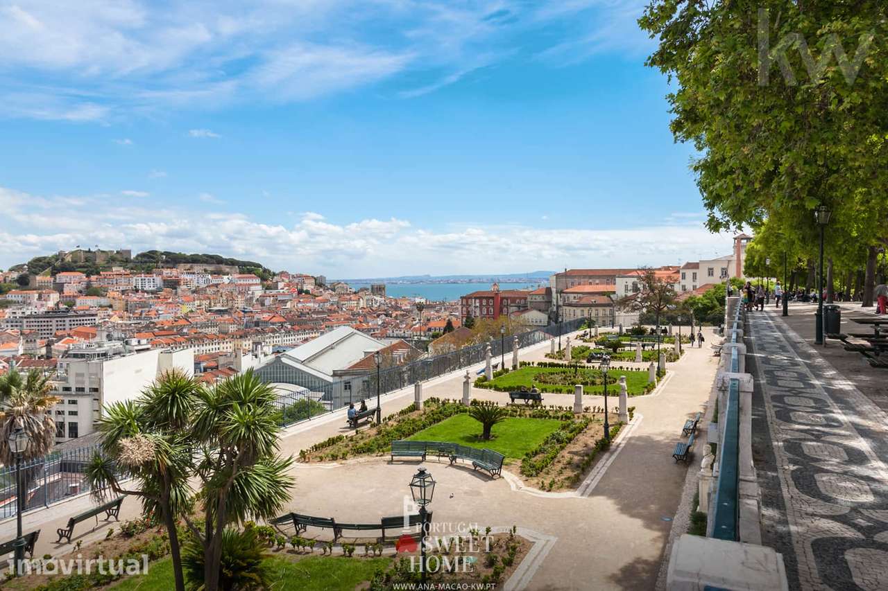 Lisboa, Estúdio p/ remodelar com projeto aprovado junto Príncipe Real - Grande imagem: 5/9