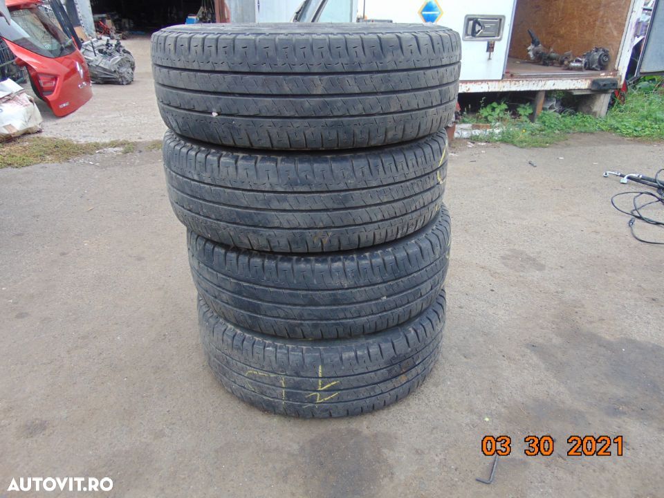 Jante tabla Renault Trafic 2015-2021 Opel Vivaro Nissan NV 300 anvelope 195x70xr15c - 2