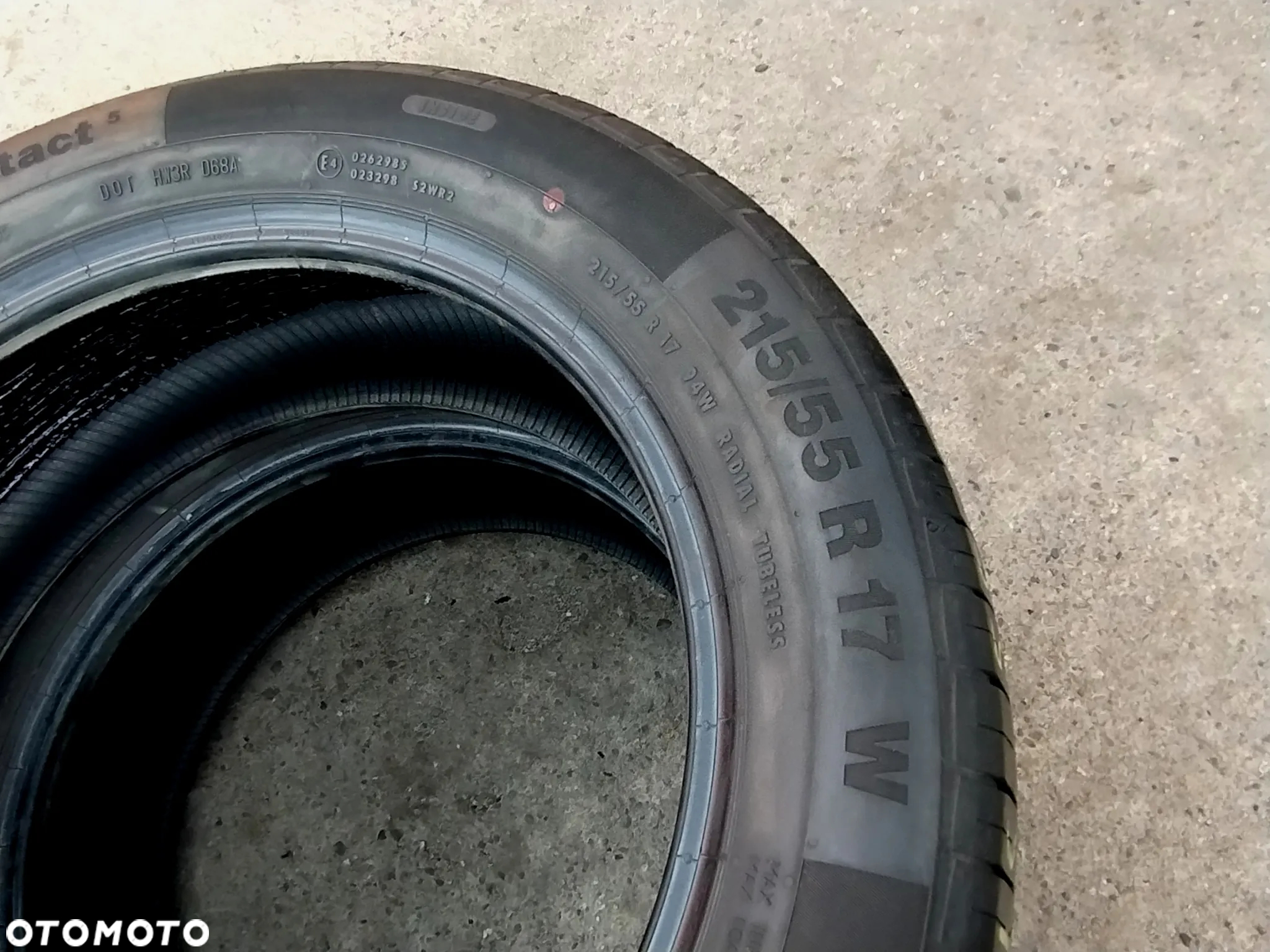 215/55R17 OPONY LETNIE Lato CONTINENTAL ContiPremiumContact 5 6mm PIRELLI CINTURATO P7 Legnica ALU-RAD 215/55 - 15