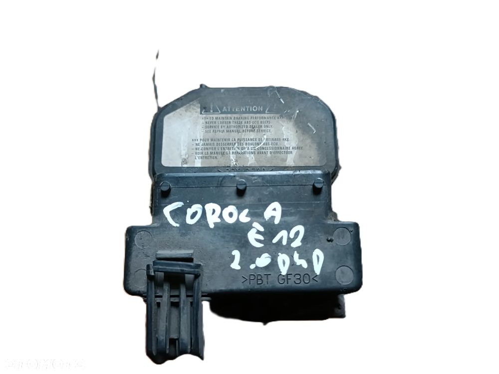 TOYOTA COROLLA E12 01-07 2,0 D4D pompa hamulcowa ABS 0273004571 * - 2