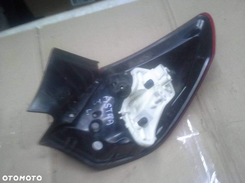 Opel Astra J IV 5D HB lampy tylne w błotnik i klapę EU - 4