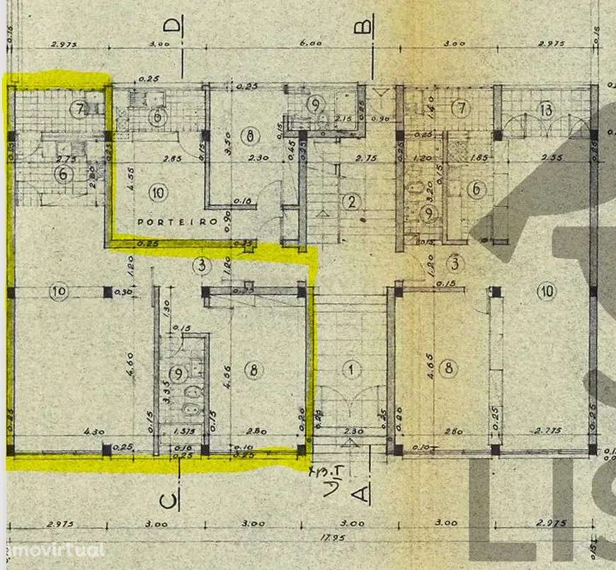 Apartamento com 75 m2 transformado actualmente em escritório - Grande imagem: 2/11