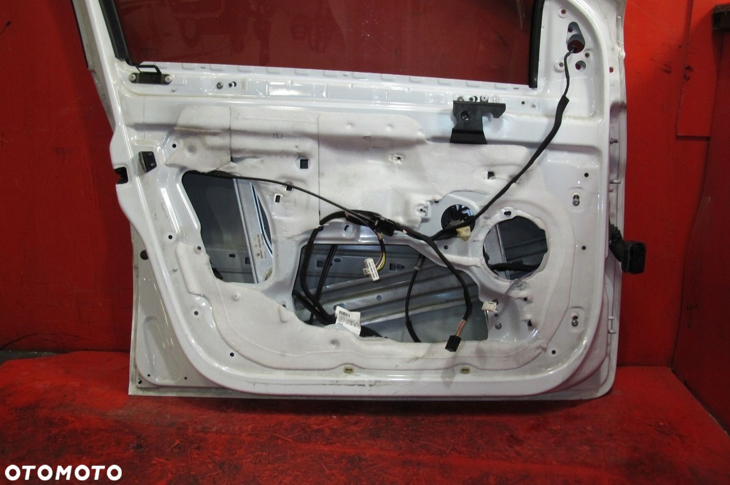 RENAULT CLIO 3 III 5DKBI BIAŁE DRZWI PRZÓD LEWE OV369 0V369 - 10