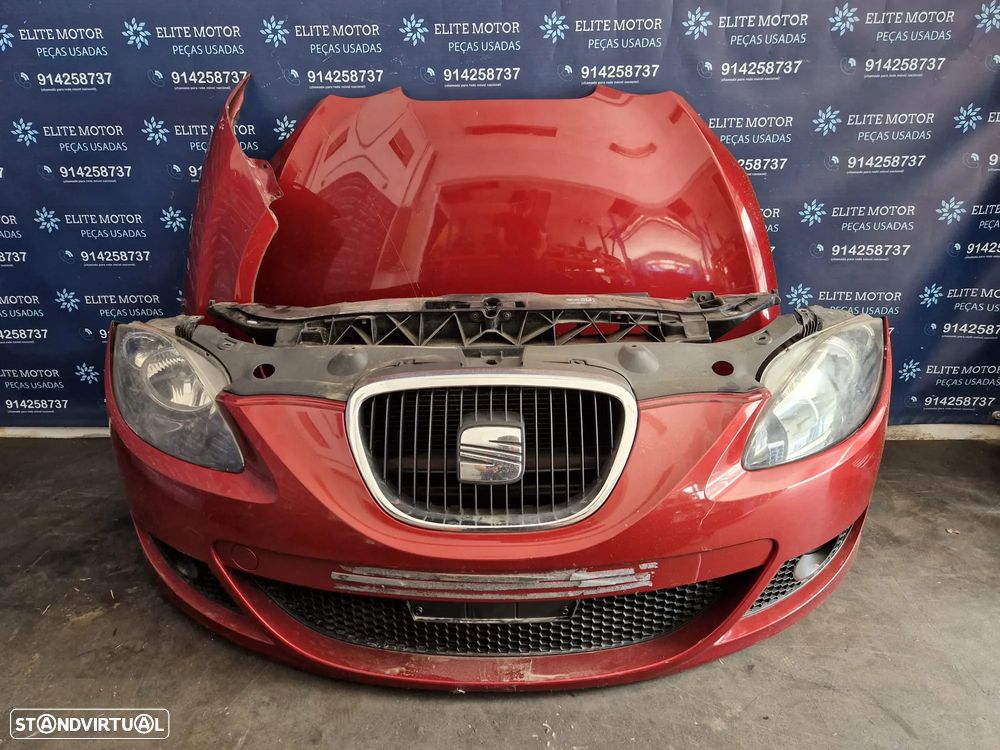 Frente completa usada SEAT LEON 1P TDI capot parachoques guardalamas oticas radiadores - 3