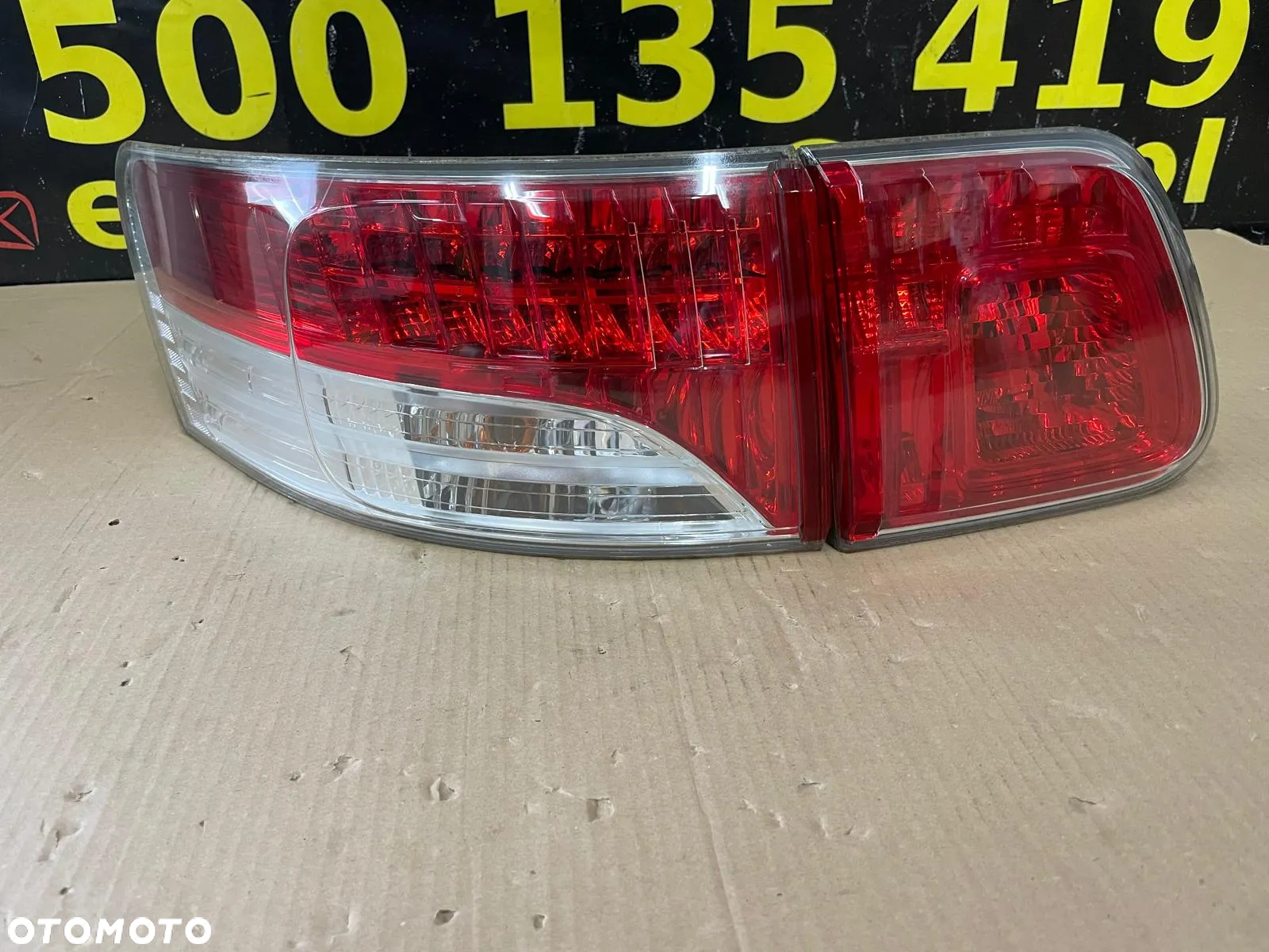 TOYOTA AVENSIS III T27 KOMBI 09-12 LAMPA LEWA TYŁ LED KOMPLET - 3