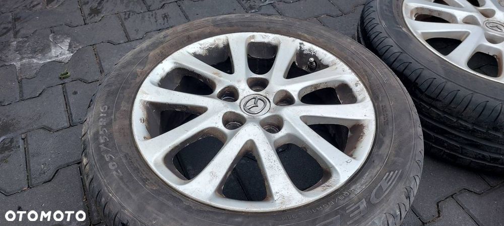OPONY + FELGI ALUMINIOWE MAZDA 6,5JX16 5X114,3 205/55R16 DĘBICA PRESTO HP - 2