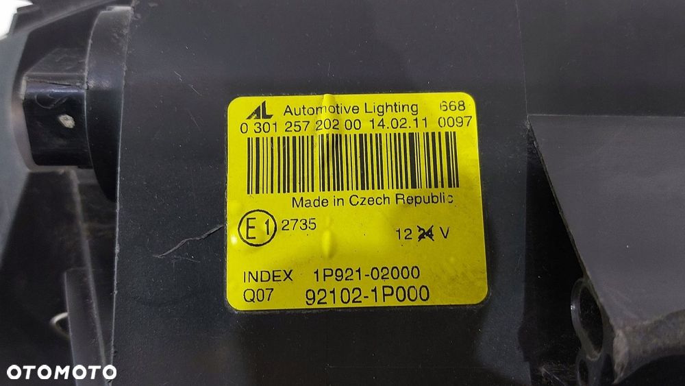 kia venga lampa lewa lewy przednia przód - 7