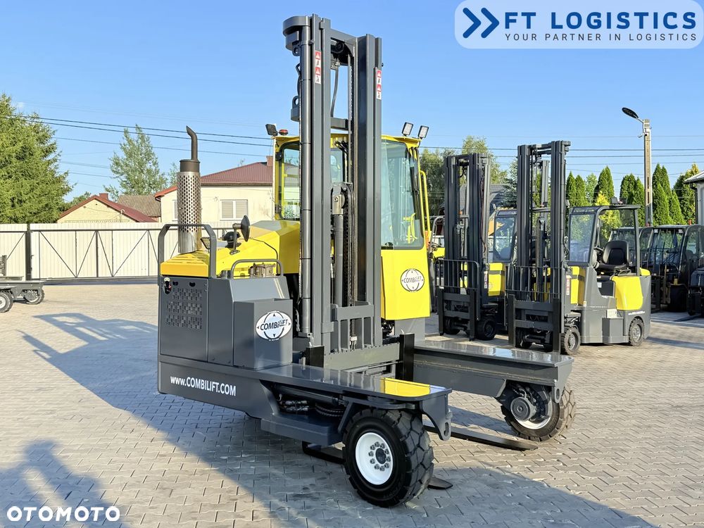 Combilift WÓZEK CZTEROKIERUNKOWY - WIELOKIERUNKOWY | COMBILIFT C5000XL | GAS | TRIPLEX 6920 MM | POZYCJONER WIDEŁ | WOLNY SKOK | NOWE OPONY | OGRZEWANIE | PO SERWISIE | STAN IDEALNY - 3