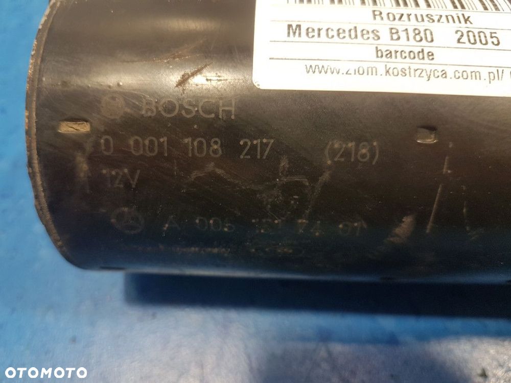 MERCEDES B 180 W245 ROZRUSZNIK 2.0 CDI 640940 - 8