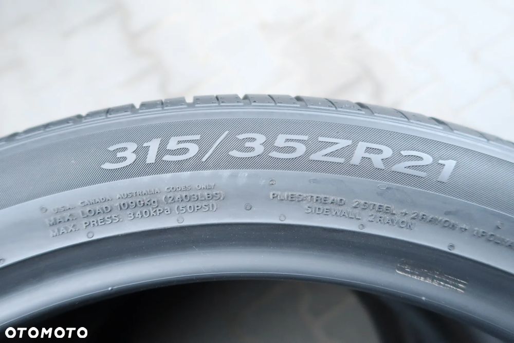 315/35/21 Hankook Ventus S1 Evo 3 Porsche N0 - 9