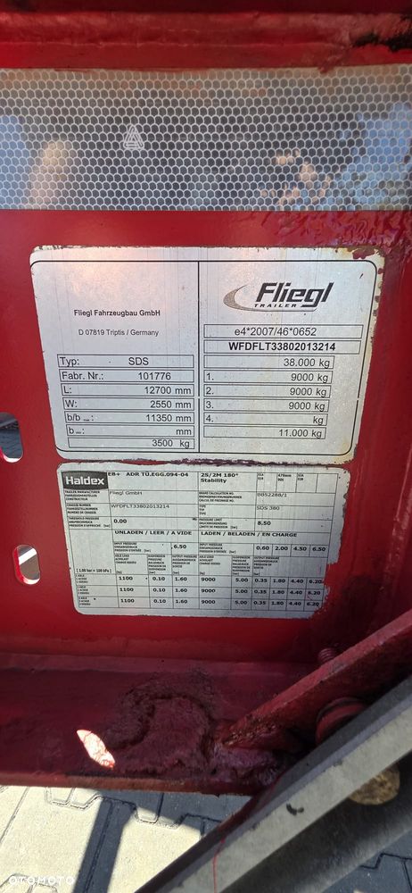 Fliegl SDS 01 Naczepa z agregatem pod kontenery 40- stopowe - 14