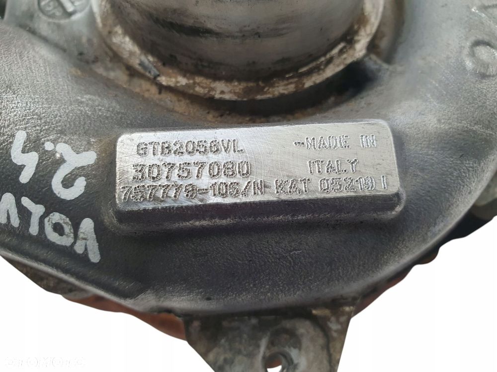 TURBOSPRĘŻARKA Volvo S60 S80 V70 2.4 D5 turbo 30757080 - 8