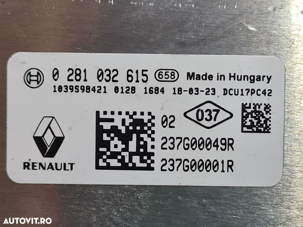 Modul Opel Vivaro B 2014 - 2018 (1272) CALCULATOR ADBLUE 0281032615 - 3