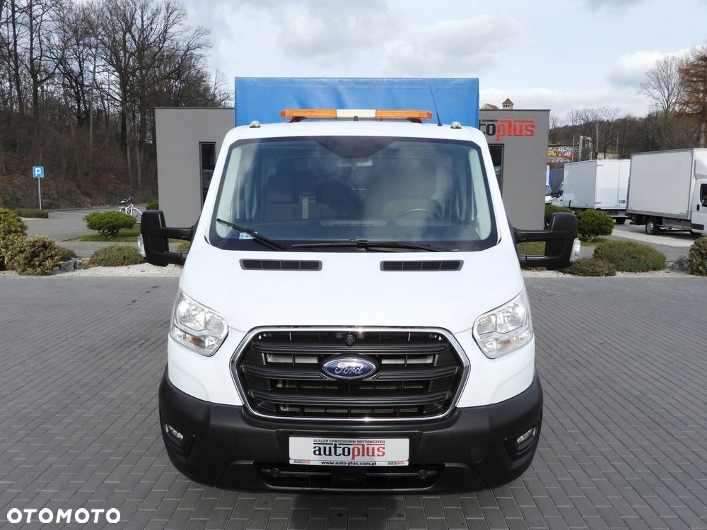 Ford TRANSIT SKRZYNIA PLANDEKA PODWÓJNA KABINA DOKA 7 MIEJSC TEMPOMAT LEDY KLIMATYZACJA  130KM - 6