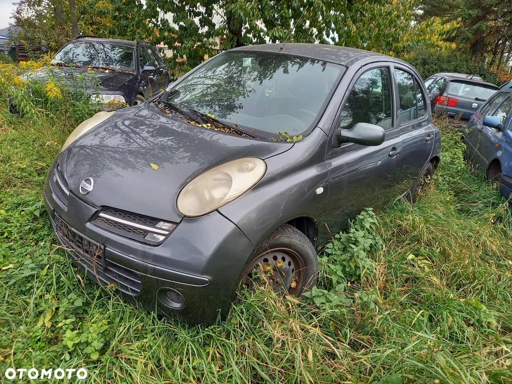 części do Nissan Micra K12 1.5 dci 2002r maska zderzak drzwi lampa szyba fotele skrzynia - 1