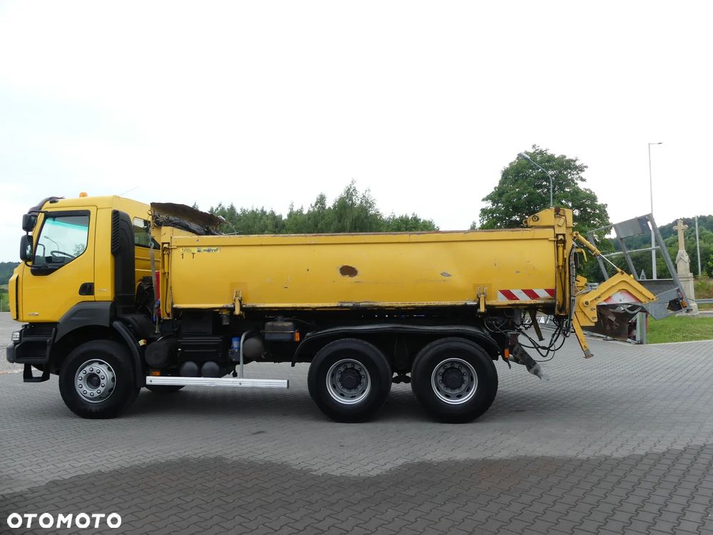 Renault KERAX 370DXI / 6x4 / WYWROTKA 2-STR / HYDROBURTA / MANUAL / - 4