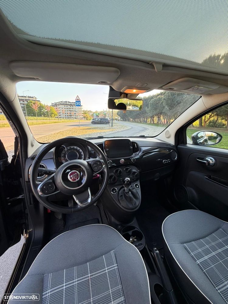 Fiat 500 1.2 Lounge S&S - 8