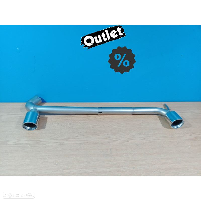 E010202C1 CONJUNTO PONTEIRAS DE ESCAPE DUPLA BMW F30 F31 10-18 LOOK M PERFORMANC - 4