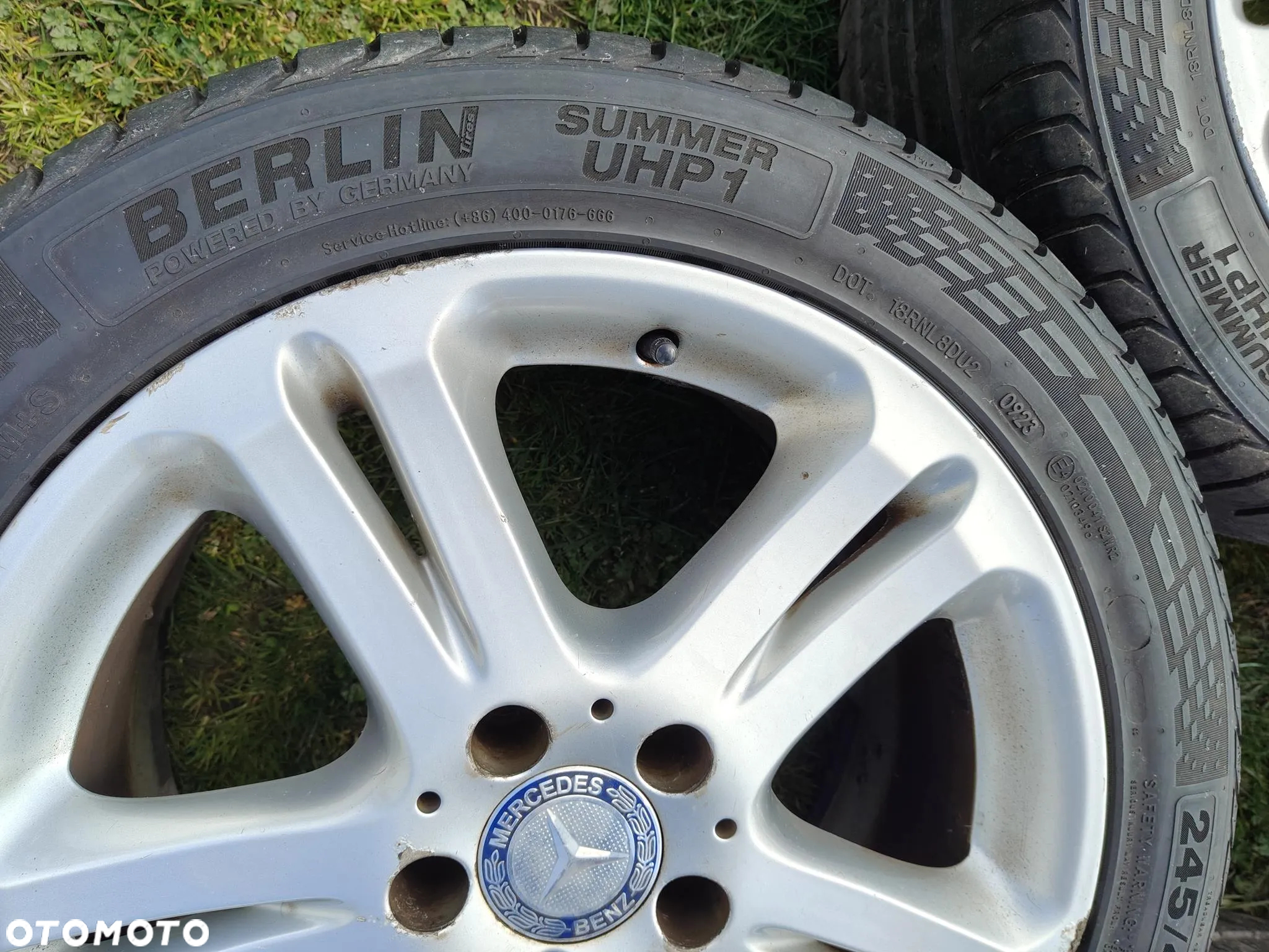 MERCEDES W211 LIFT KOŁA Felgi Aluminiowe Opony letnie 5X112 17 Avantgarde Oryginał - 11