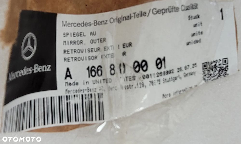 LUSTERKO LEWE 10+10 20PIN MERCEDES ML III A1668100001 - 14