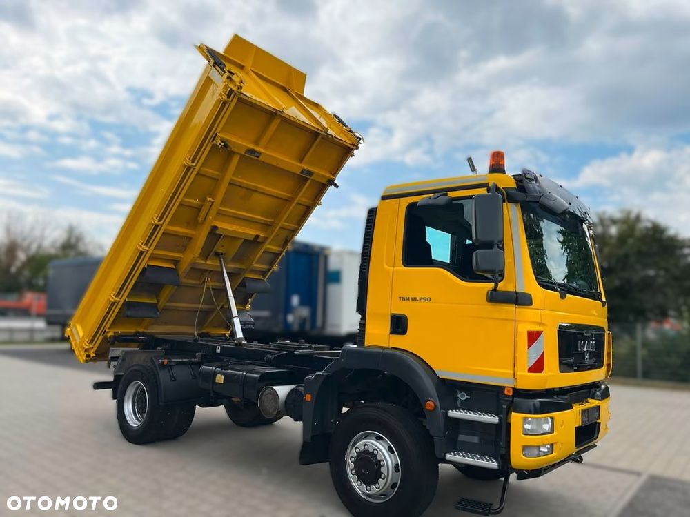 MAN TGM 18.290 4x4 | Wywrotka Trójstronna DAUTEL | Euro 6 | 258 500 km | 2011r - 2