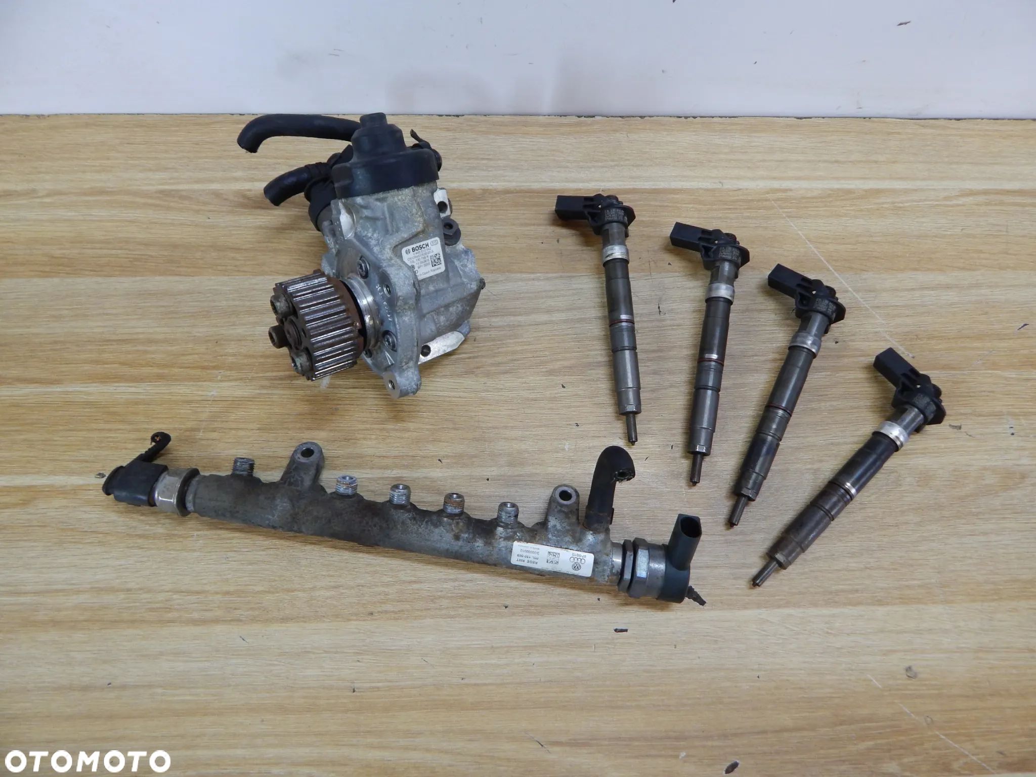 Pompa wtryskowa wtrysk listwa 2.0 TDI CR VW T5 T6 Seat Skoda Audi 09-20 Łuków części - 1