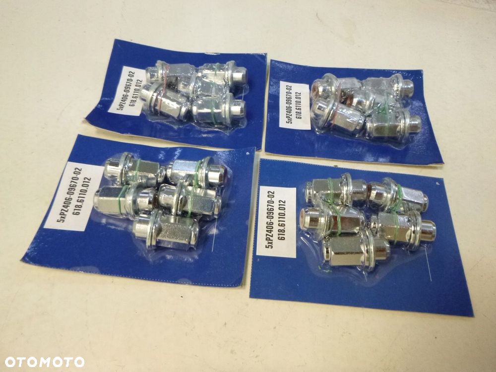 LEXUS IS200 GS300 LS400 NAKRĘTKI NAKRĘTKA FELG ALUMINIOWYCH M12x1.5 KOMPLET NOWE . - 2