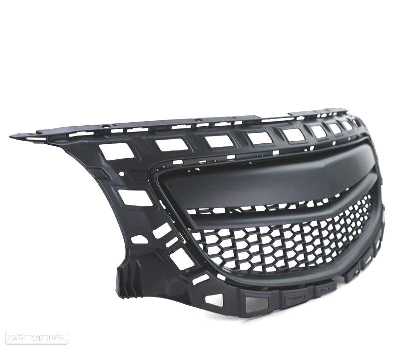 GRELHA OPEL INSIGNIA 08-12 LOOK OPC PRETO MATE - 3