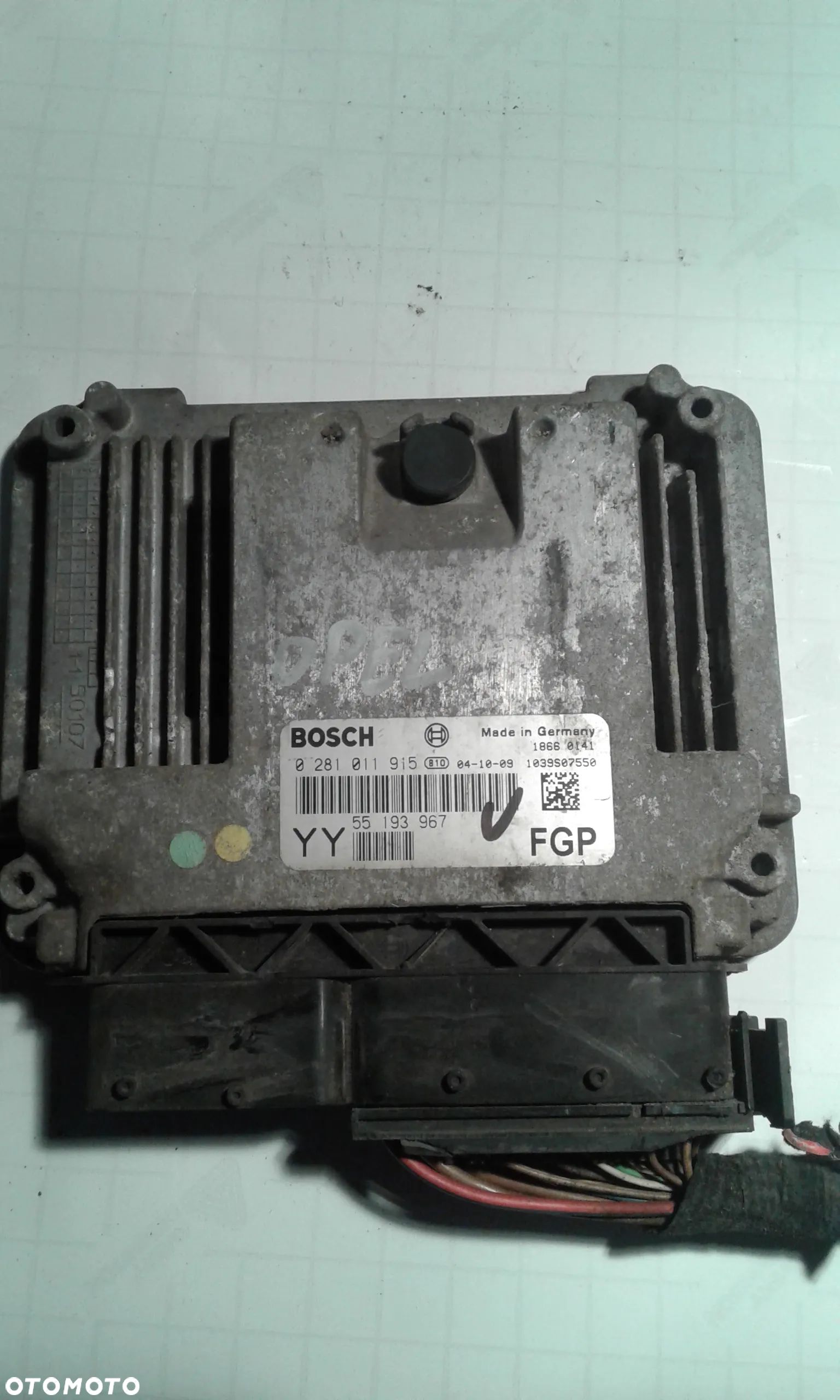 STEROWNIK SILNIKA VECTRA C 1.9 CDTI 0281011915 - 1