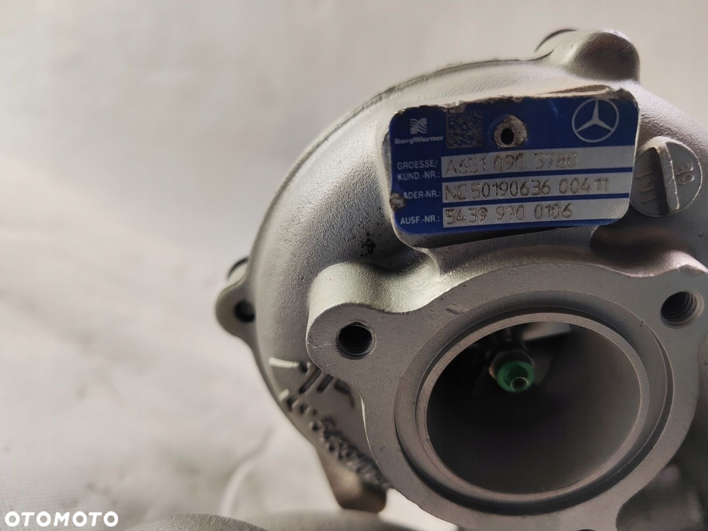 MERCEDES Bi-Turbo C klasa 220 CDI 53049700086 54399700106 TURBINA - 3