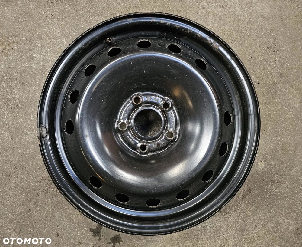 (V13) Felga stalowa 16'' Renault OE Scenic Kangoo Laguna II Clio IV / 6,5Jx16 ET50 5x108 - 1