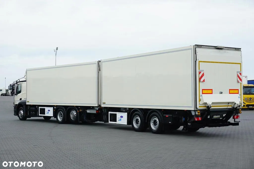 Mercedes-Benz ACTROS / 2540 / ACC / E 6 / ZESTAW PRZEJAZDOWY / CHŁODNIA + WINDA / 38 PALET - 6
