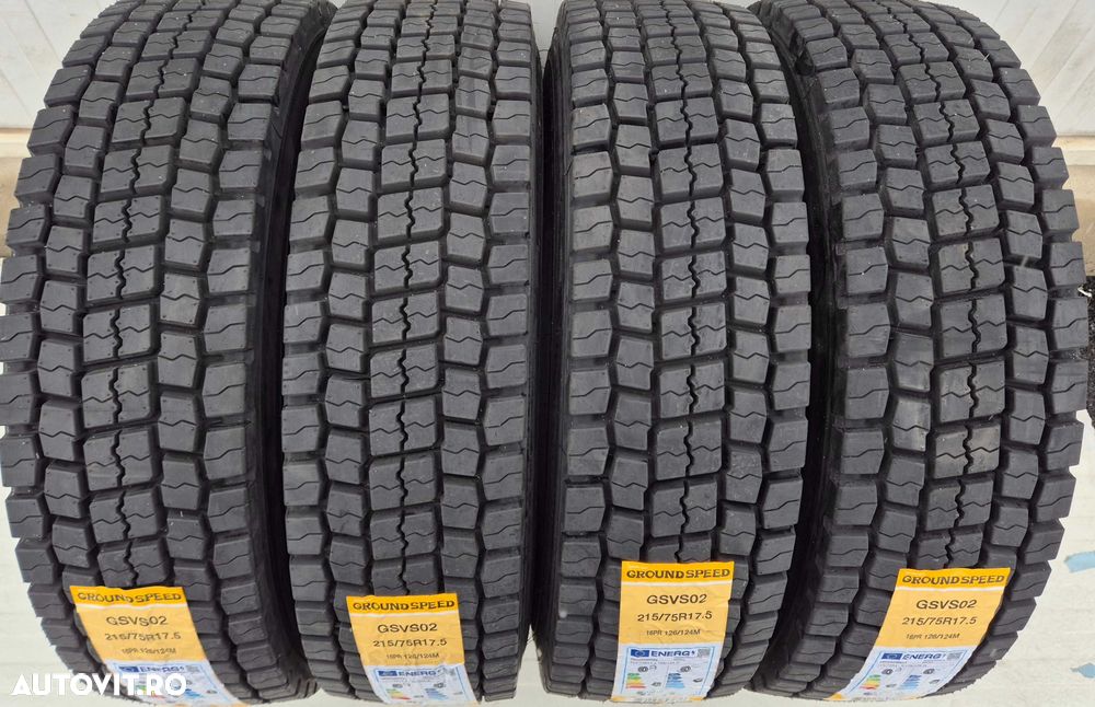 215/75 R17.5, 126M, GROUNDSPEED GSVS02 16PR, Anvelope tractiune M+S - 2