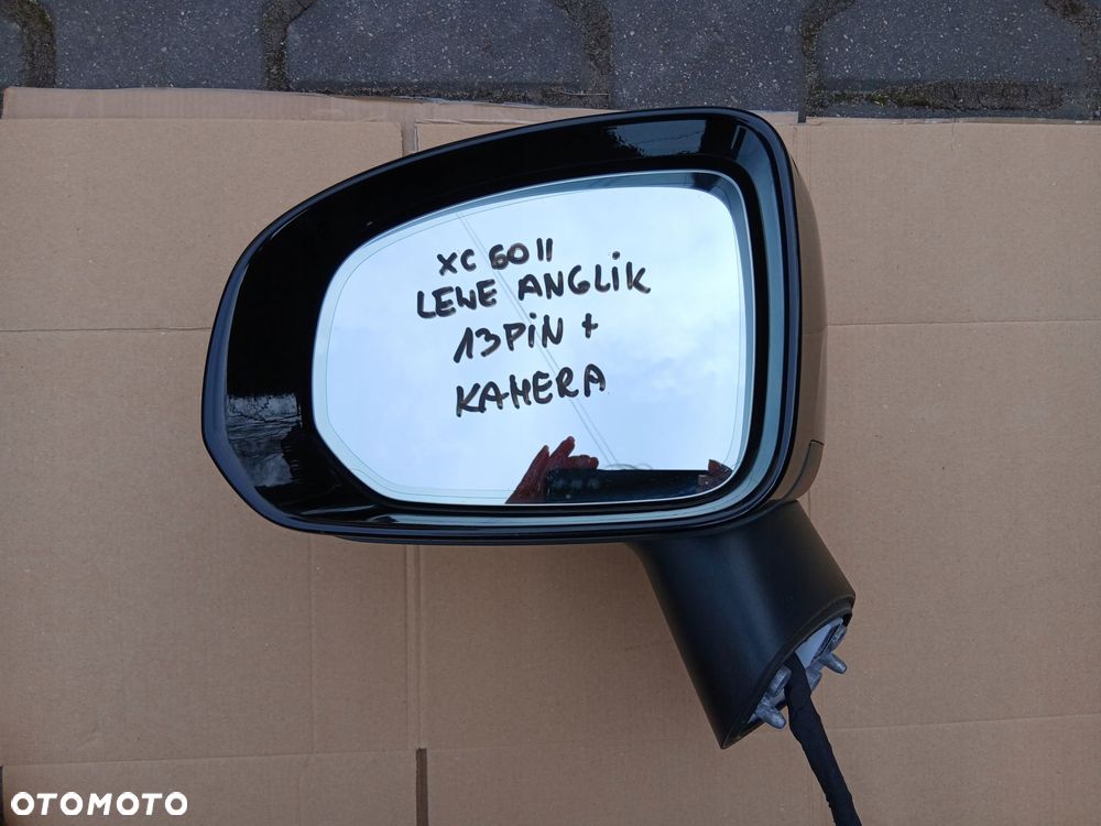 lusterko lewe 13 pin + kamera volvo xc60 ii lift kolor 019 2023r uk - 5