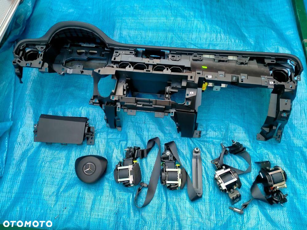 MERCEDES W470 / KONSOLA / DESKA / AIRBAG / PASY / CZARNA / ORYGINAŁ - 7