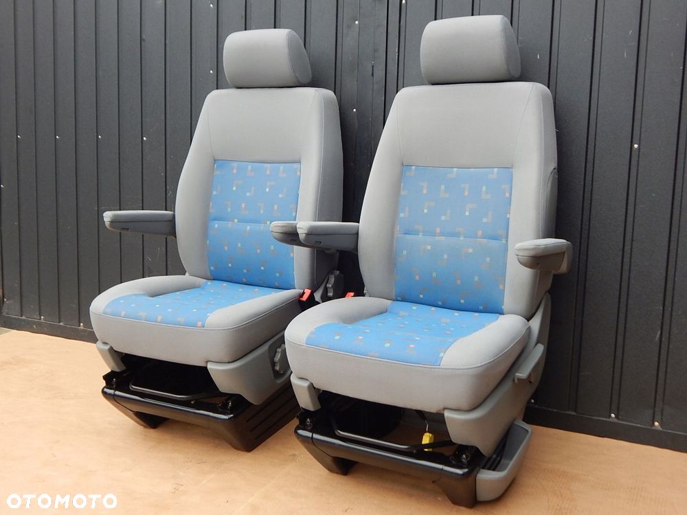 vw t5 t6 multivan fotel kierowcy pasażera prawy lewy przód komplet lll - 2
