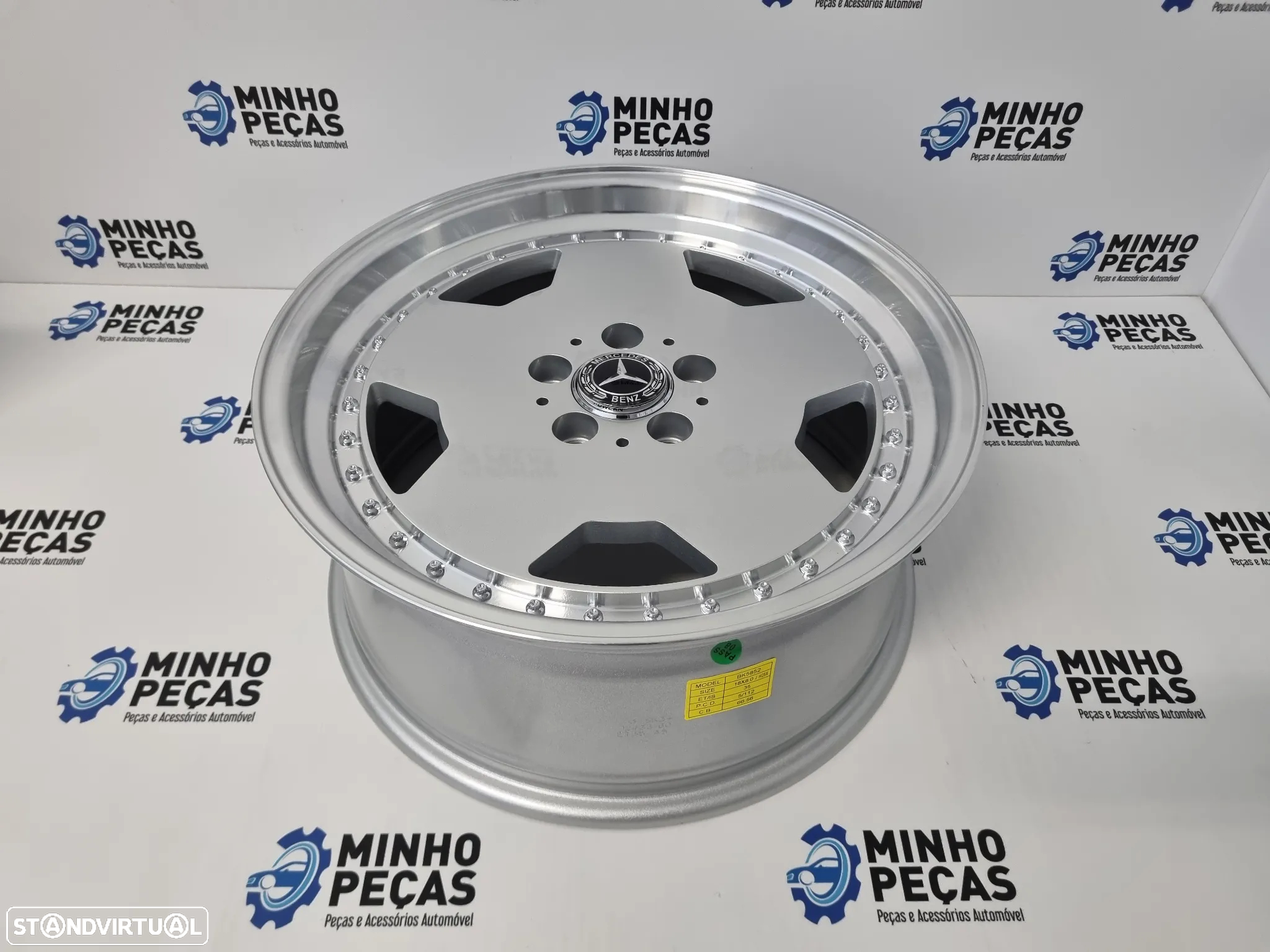 Jantes Mercedes Monoblock AMG Aero 3 em 18 - 7