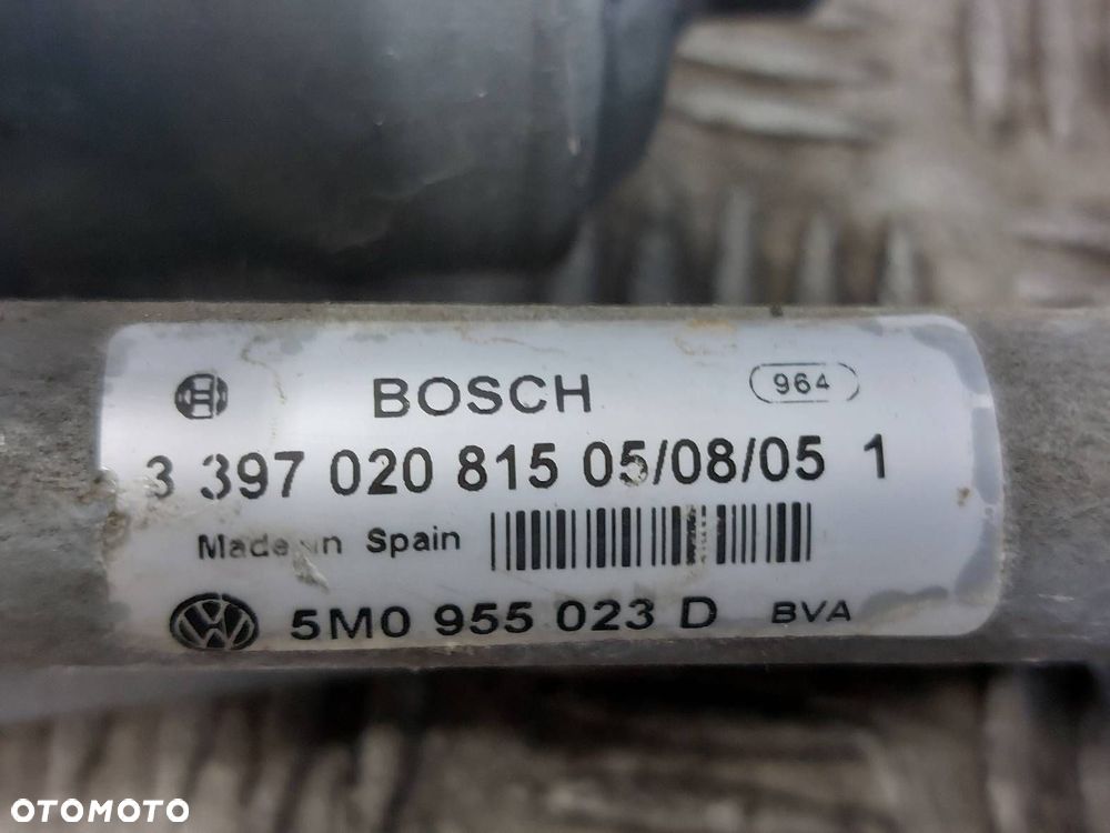 SILNICZEK WYCIERACZKI LEWY PRZÓD GOLF V PLUS 5M0955119A 5M0955023D - 3