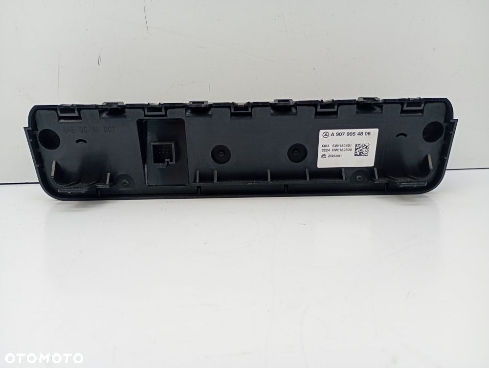 panel sterowania nawiewu klimatyzacji mercedes sprinter w907 w910 A9079054806 - 4