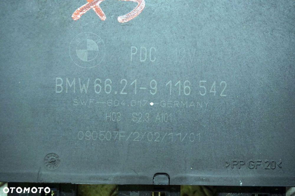 MODUŁ PARKOWANIA PDC X3 E83 I LIFT 9116542 BMW 2006-2010 - 4