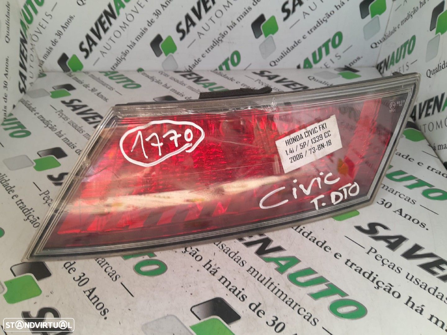 Farolim Mala Dto Honda Civic Viii Hatchback (Fn, Fk) - 1